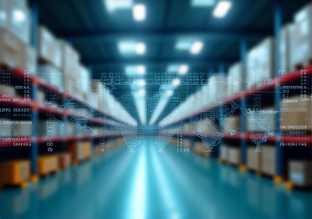 Retail supply chain automation visual